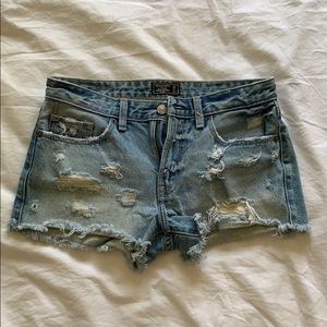 Jean shorts, sz 25